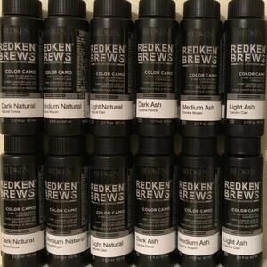 NWT Redken Brews Color Camo Hair Dye - Light-Dark colors